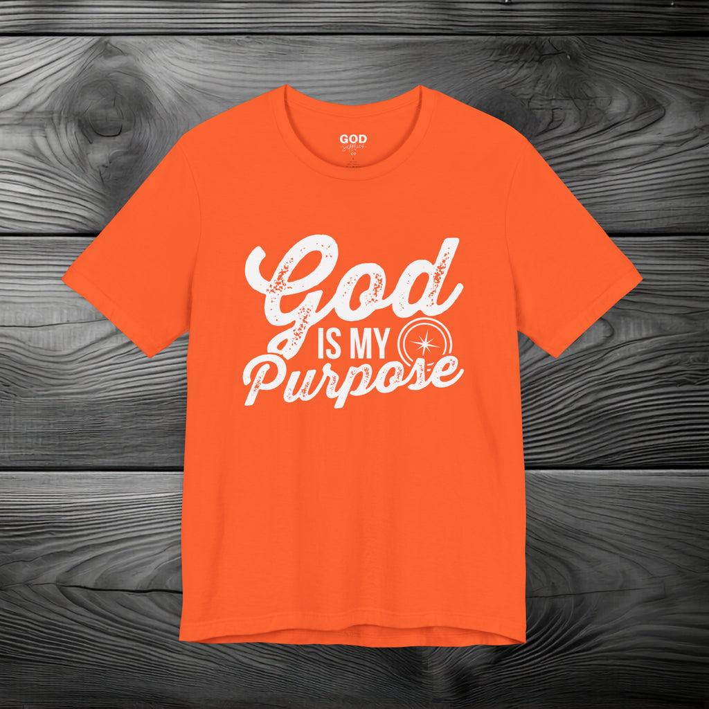 God is My Purpose Unisex Jersey Short Sleeve Tee