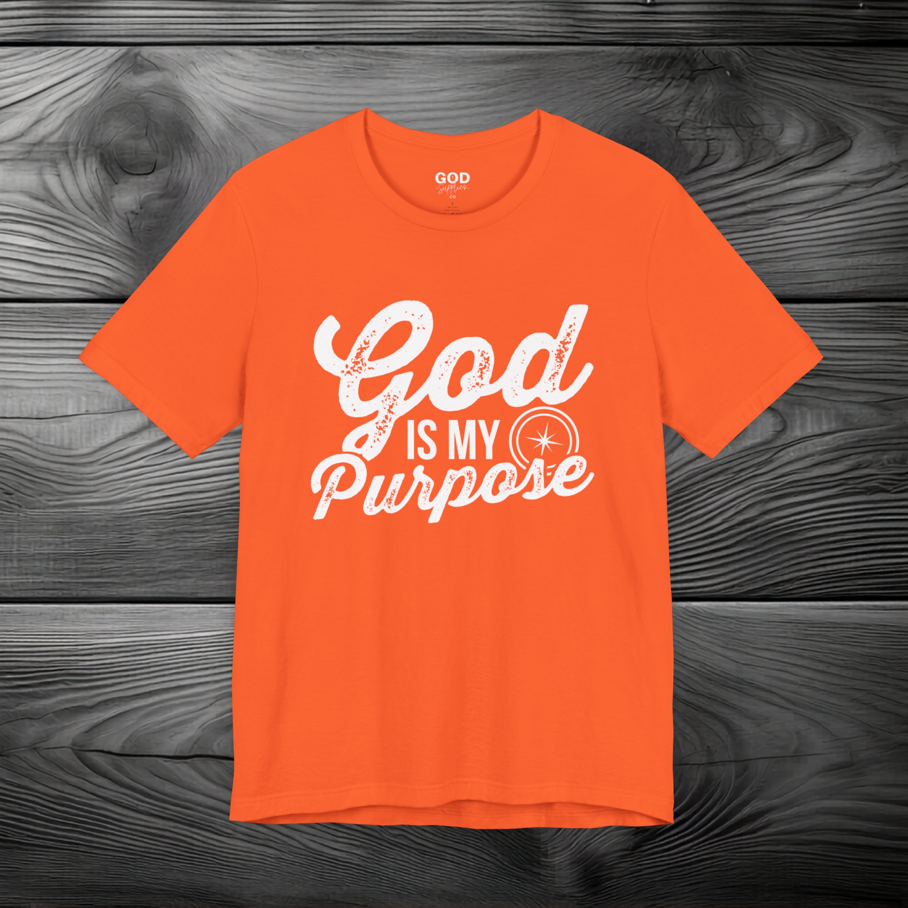 God is My Purpose Unisex Jersey Short Sleeve Tee