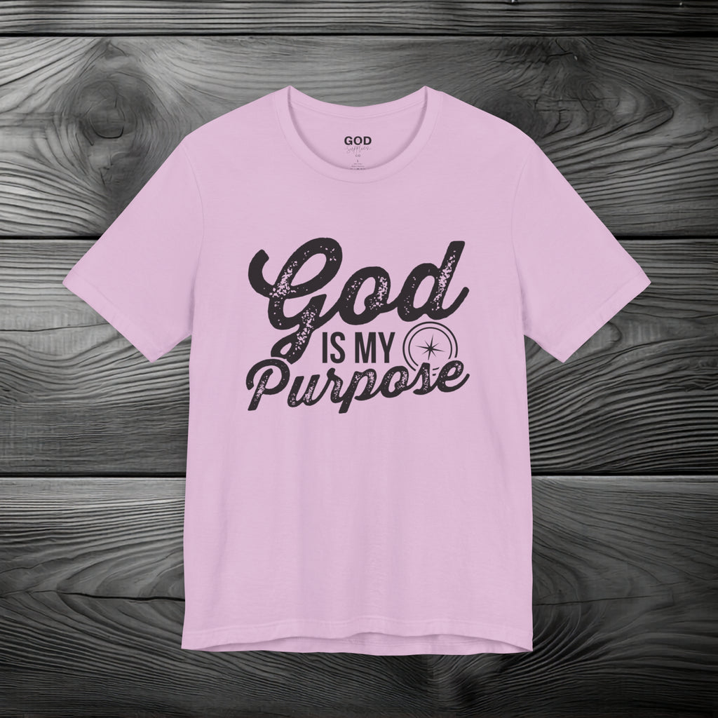 God is My Purpose Unisex Jersey Short Sleeve Tee