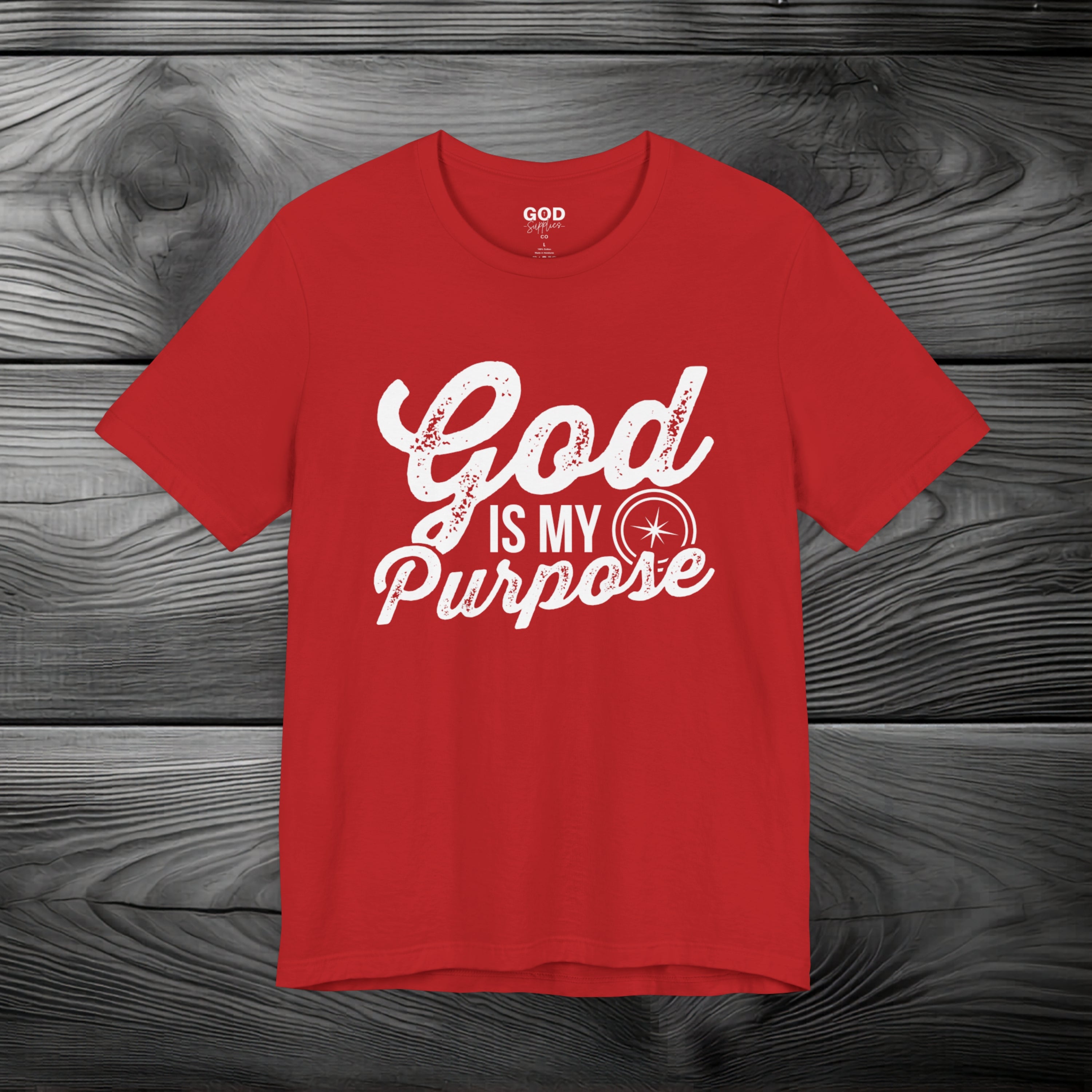 God is My Purpose Unisex Jersey Short Sleeve Tee
