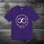 Eternal Pleasures ay His Right Hand Unisex Jersey Short Sleeve Tee