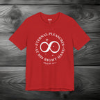 Eternal Pleasures ay His Right Hand Unisex Jersey Short Sleeve Tee