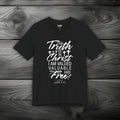 The Truth is in Christ I Am Valued Valuable and Free Unisex Jersey Short Sleeve Tee