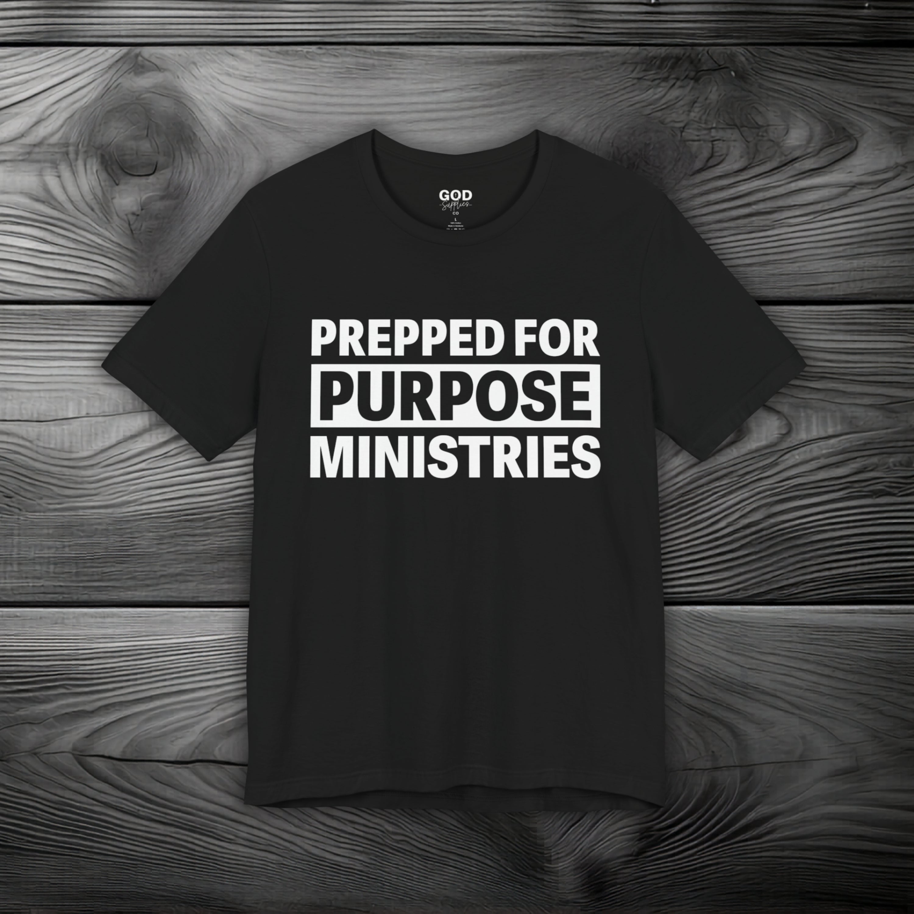 Prepped For Purpose Ministries Unisex Jersey Short Sleeve Tee