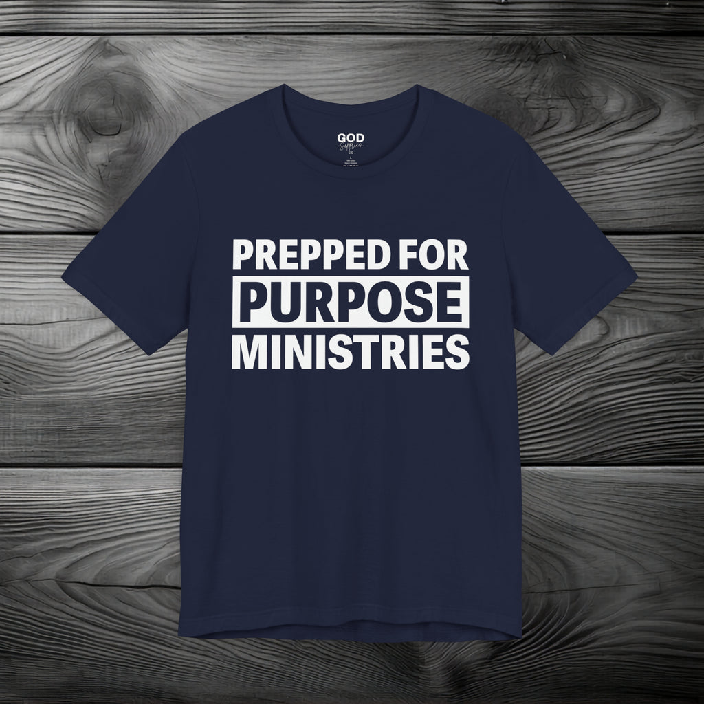 Prepped For Purpose Ministries Unisex Jersey Short Sleeve Tee