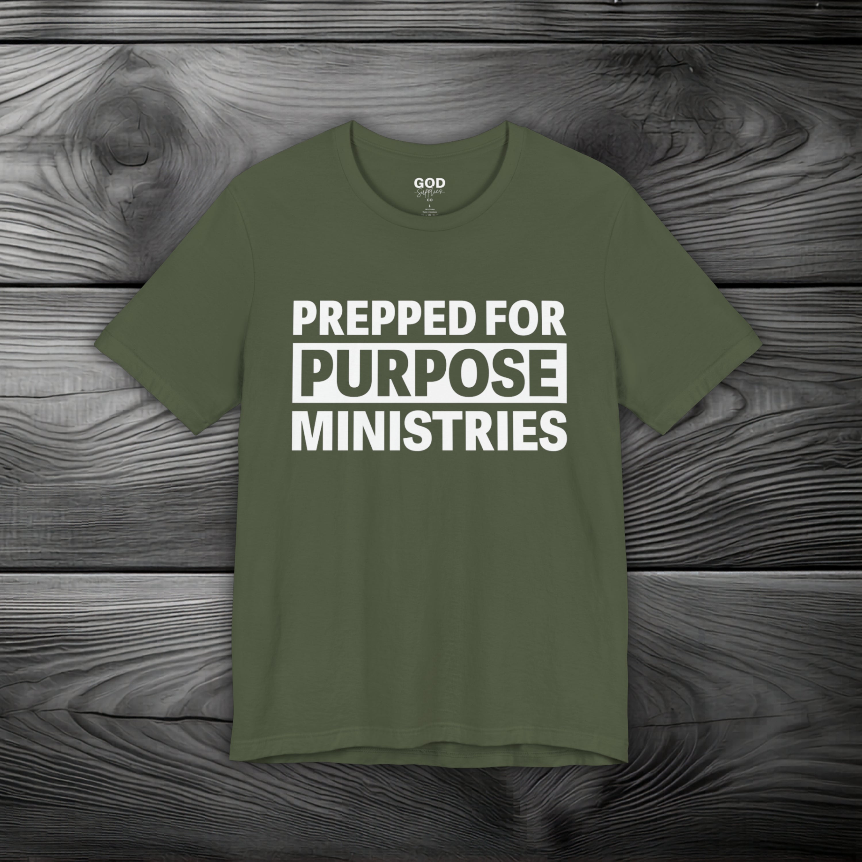 Prepped For Purpose Ministries Unisex Jersey Short Sleeve Tee