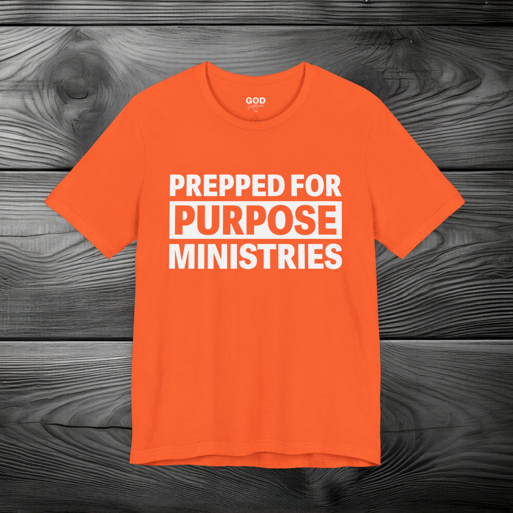 Prepped For Purpose Ministries Unisex Jersey Short Sleeve Tee