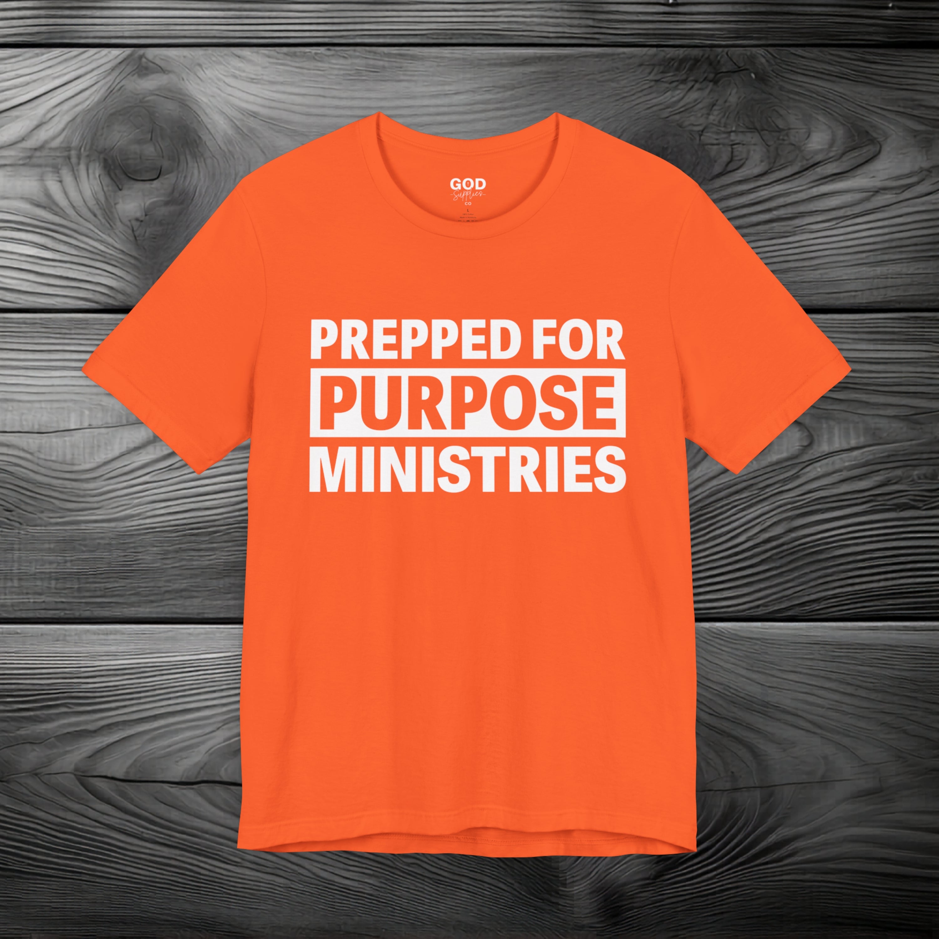 Prepped For Purpose Ministries Unisex Jersey Short Sleeve Tee