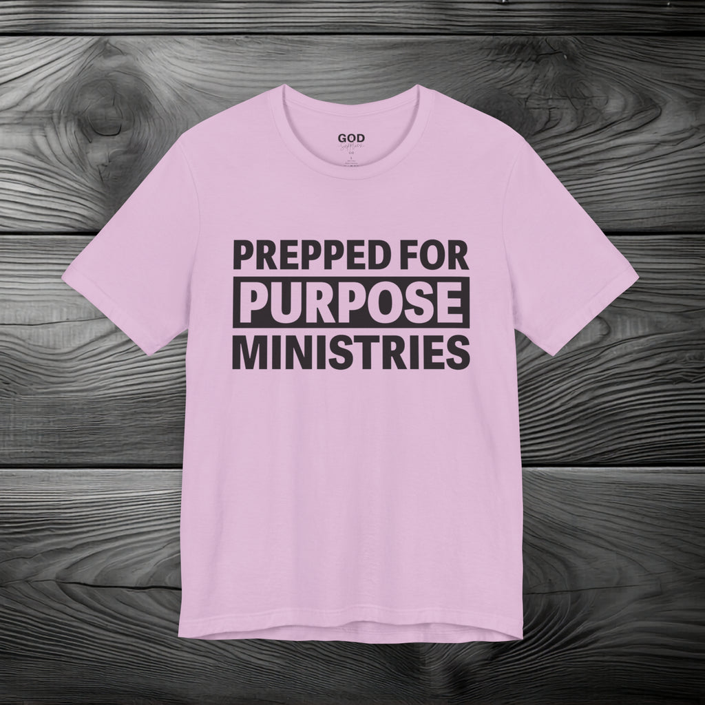 Prepped For Purpose Ministries Unisex Jersey Short Sleeve Tee