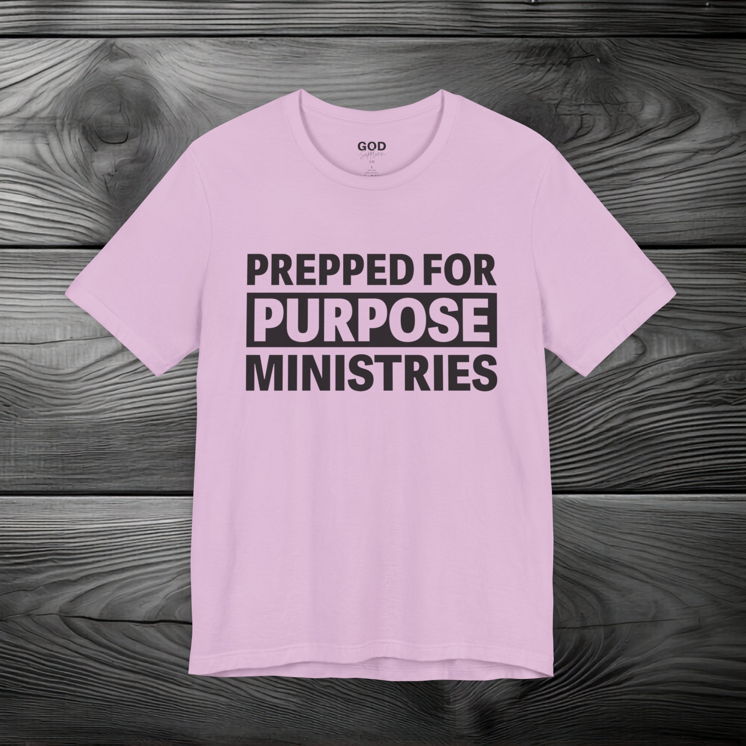 Prepped For Purpose Ministries Unisex Jersey Short Sleeve Tee