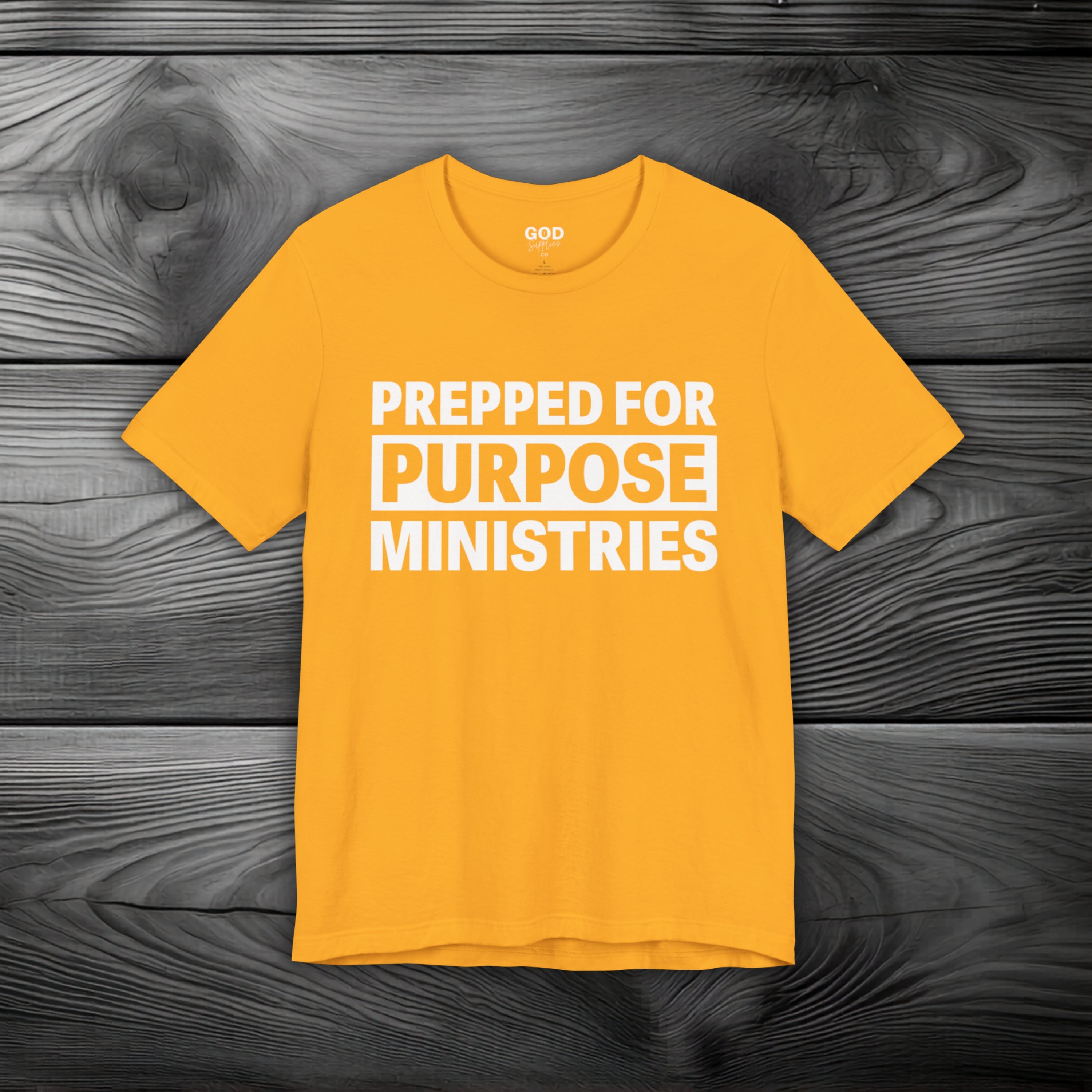 Prepped For Purpose Ministries Unisex Jersey Short Sleeve Tee