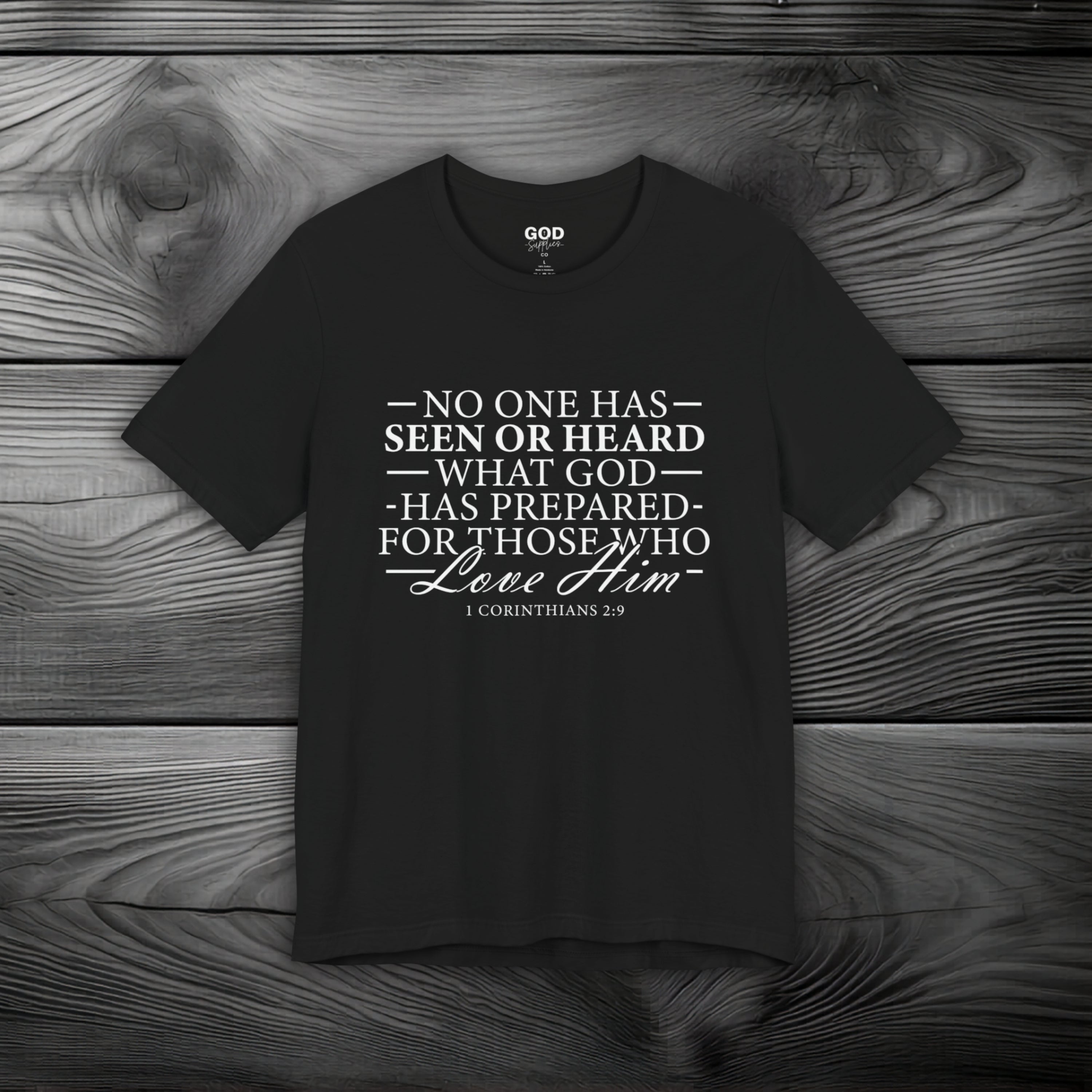 GOD Has Something Prepared for You Unisex Jersey Short Sleeve Tee