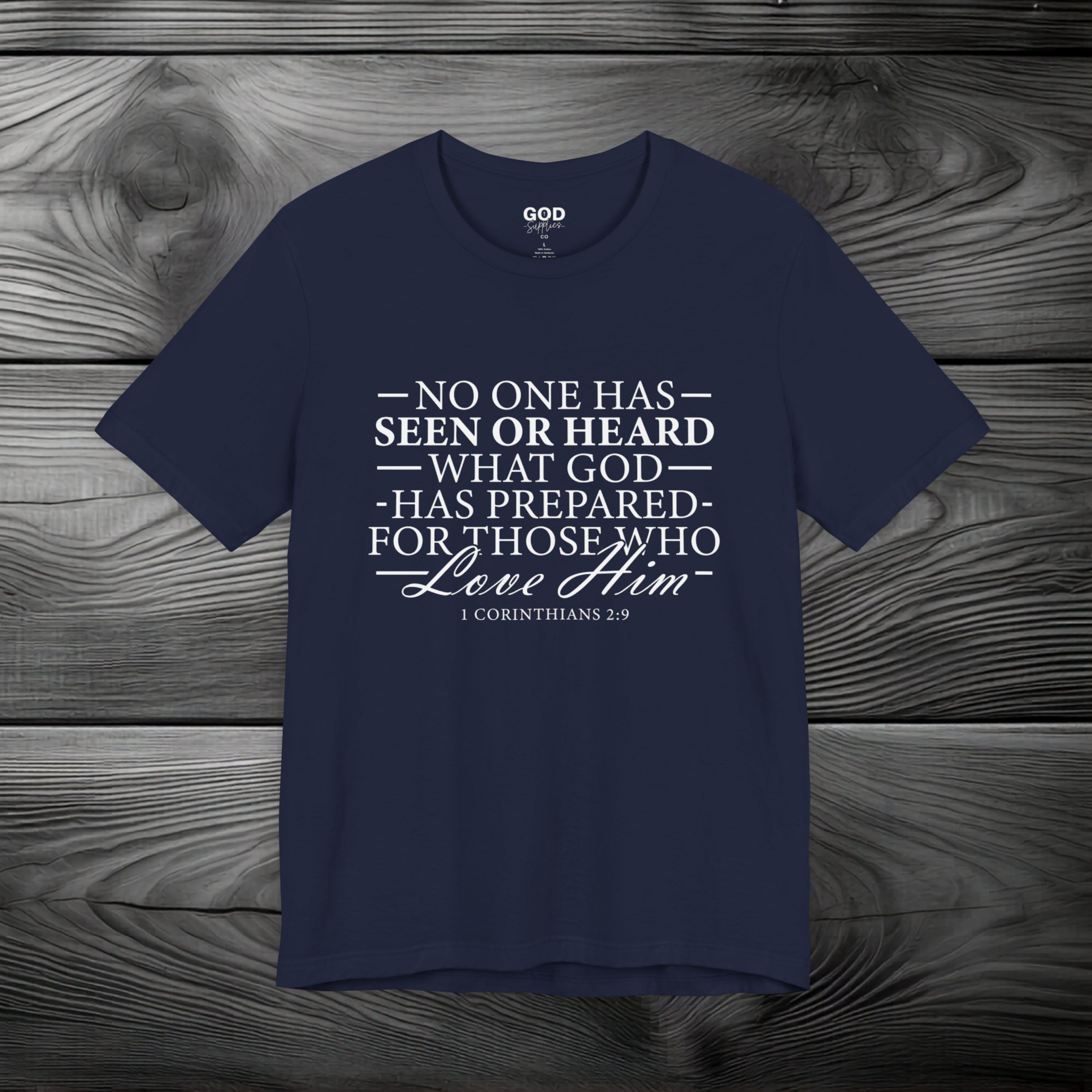 GOD Has Something Prepared for You Unisex Jersey Short Sleeve Tee