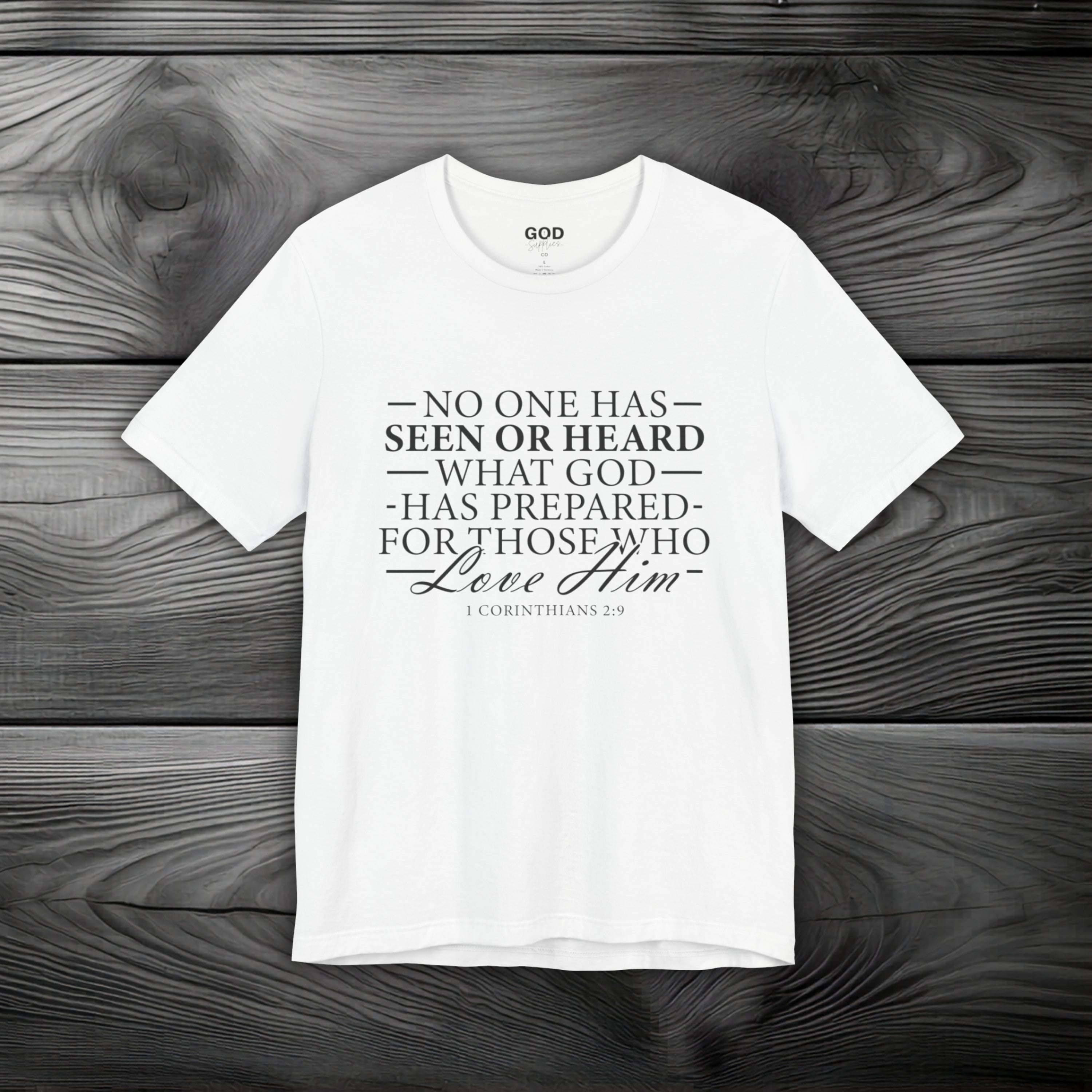GOD Has Something Prepared for You Unisex Jersey Short Sleeve Tee