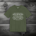 GOD Has Something Prepared for You Unisex Jersey Short Sleeve Tee