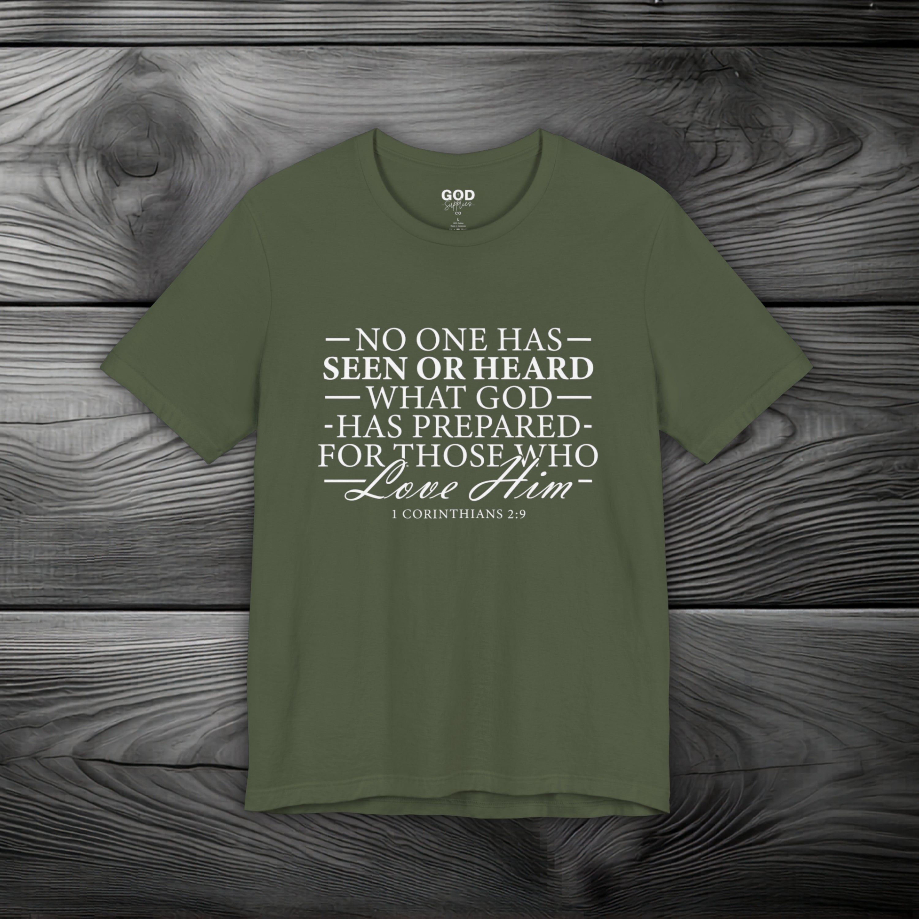 GOD Has Something Prepared for You Unisex Jersey Short Sleeve Tee