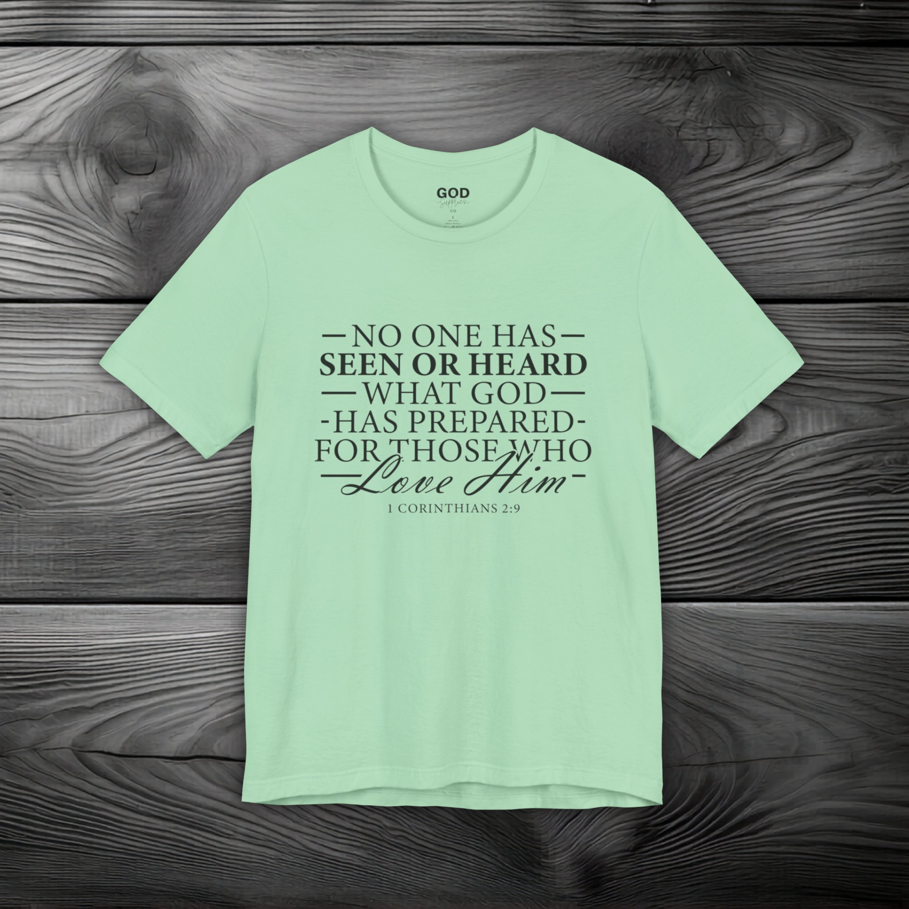 GOD Has Something Prepared for You Unisex Jersey Short Sleeve Tee