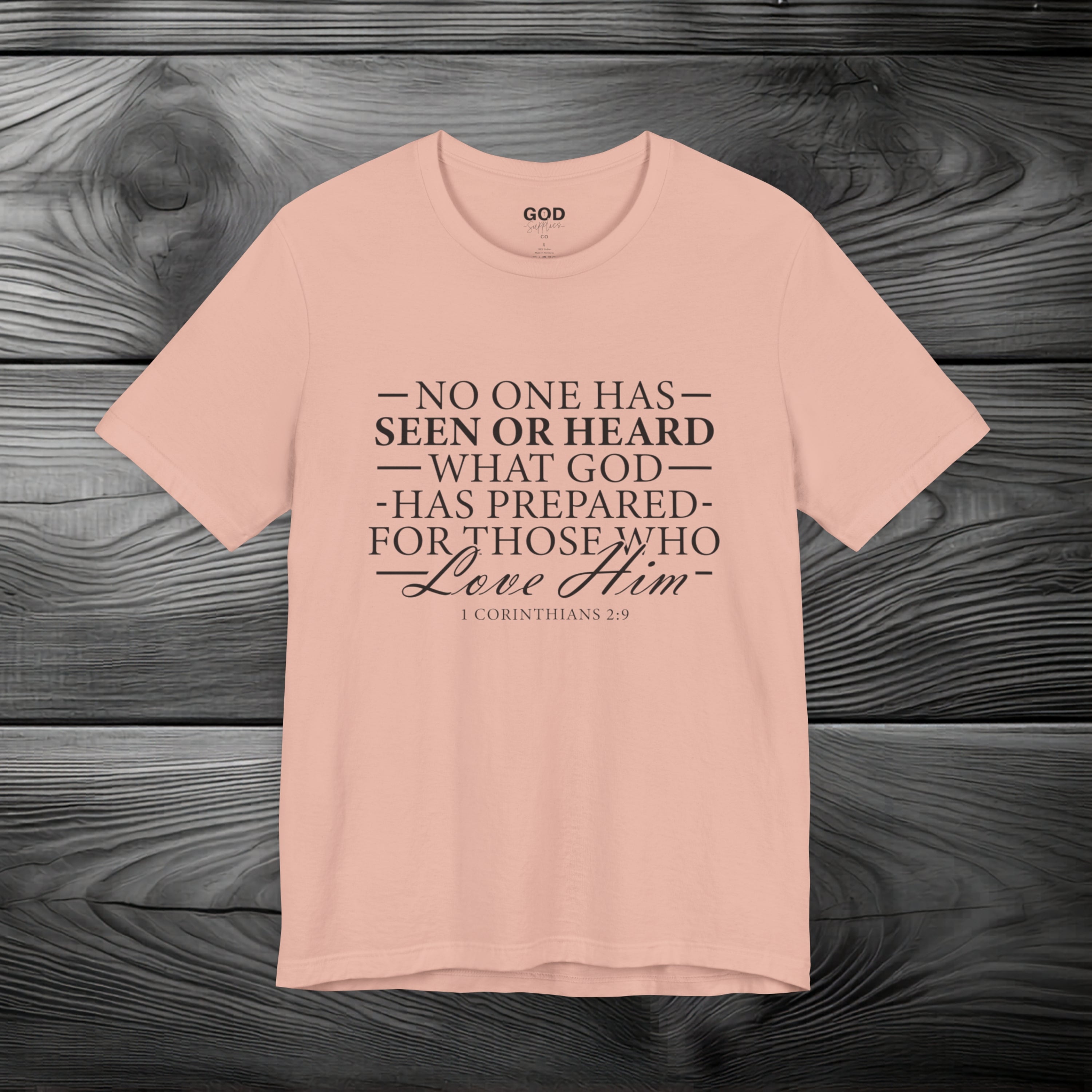 GOD Has Something Prepared for You Unisex Jersey Short Sleeve Tee