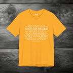 GOD Has Something Prepared for You Unisex Jersey Short Sleeve Tee