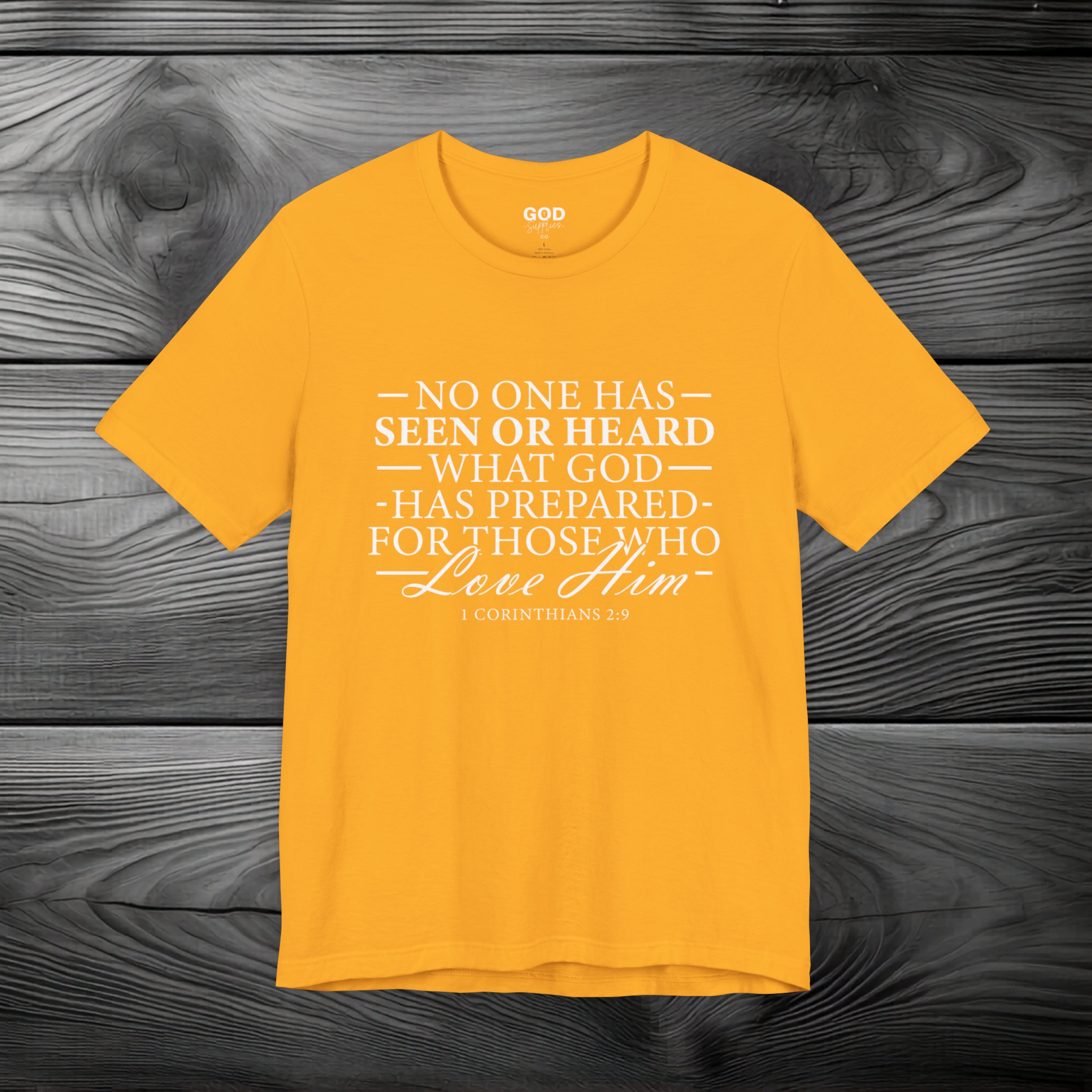 GOD Has Something Prepared for You Unisex Jersey Short Sleeve Tee