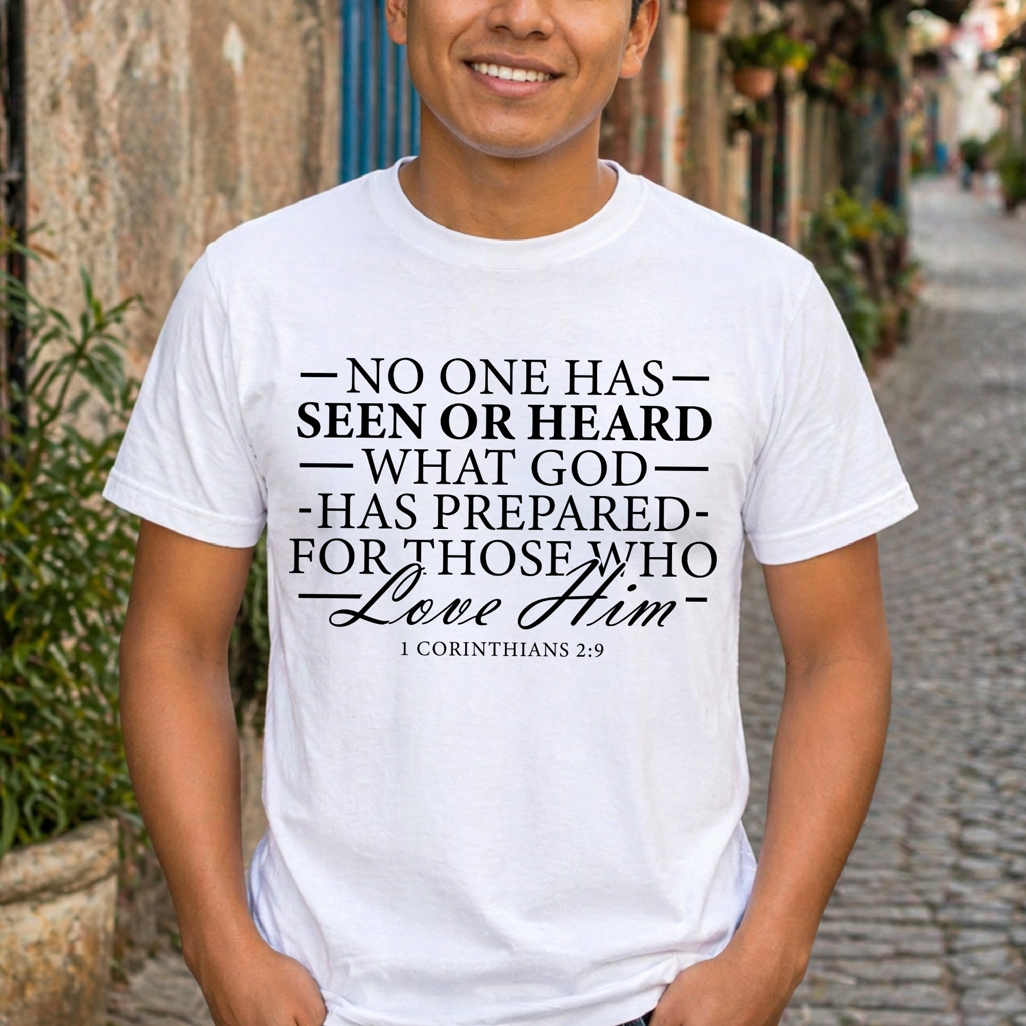 GOD Has Something Prepared for You Unisex Jersey Short Sleeve Tee