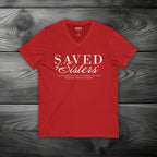 Saved Sisters Unisex Jersey Short Sleeve V-Neck Tee