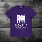 Saved Sisters Unisex Jersey Short Sleeve V-Neck Tee