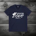 Everlasting Love Unisex Jersey Short Sleeve V-Neck Tee