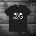 The Joy of The Lord Unisex Jersey Short Sleeve V-Neck Tee