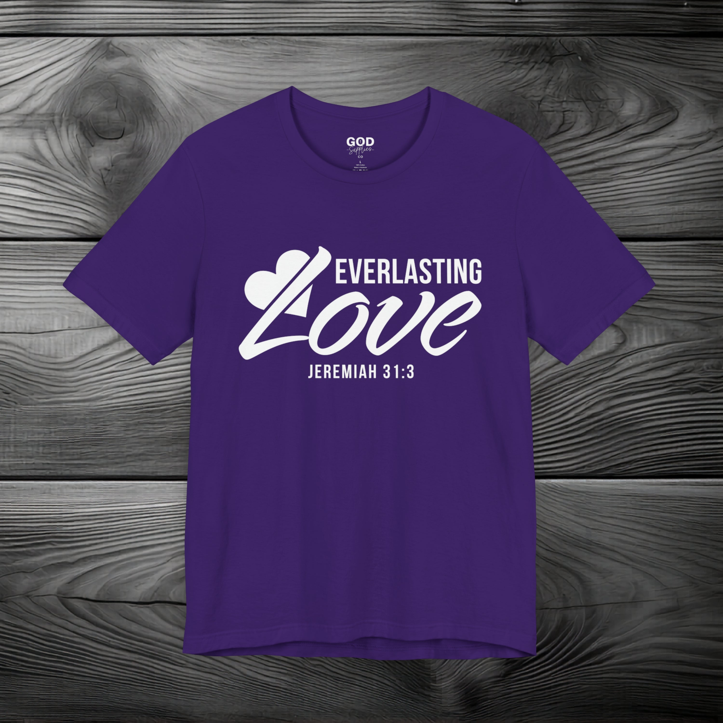 Everlasting Love Unisex Jersey Short Sleeve Tee
