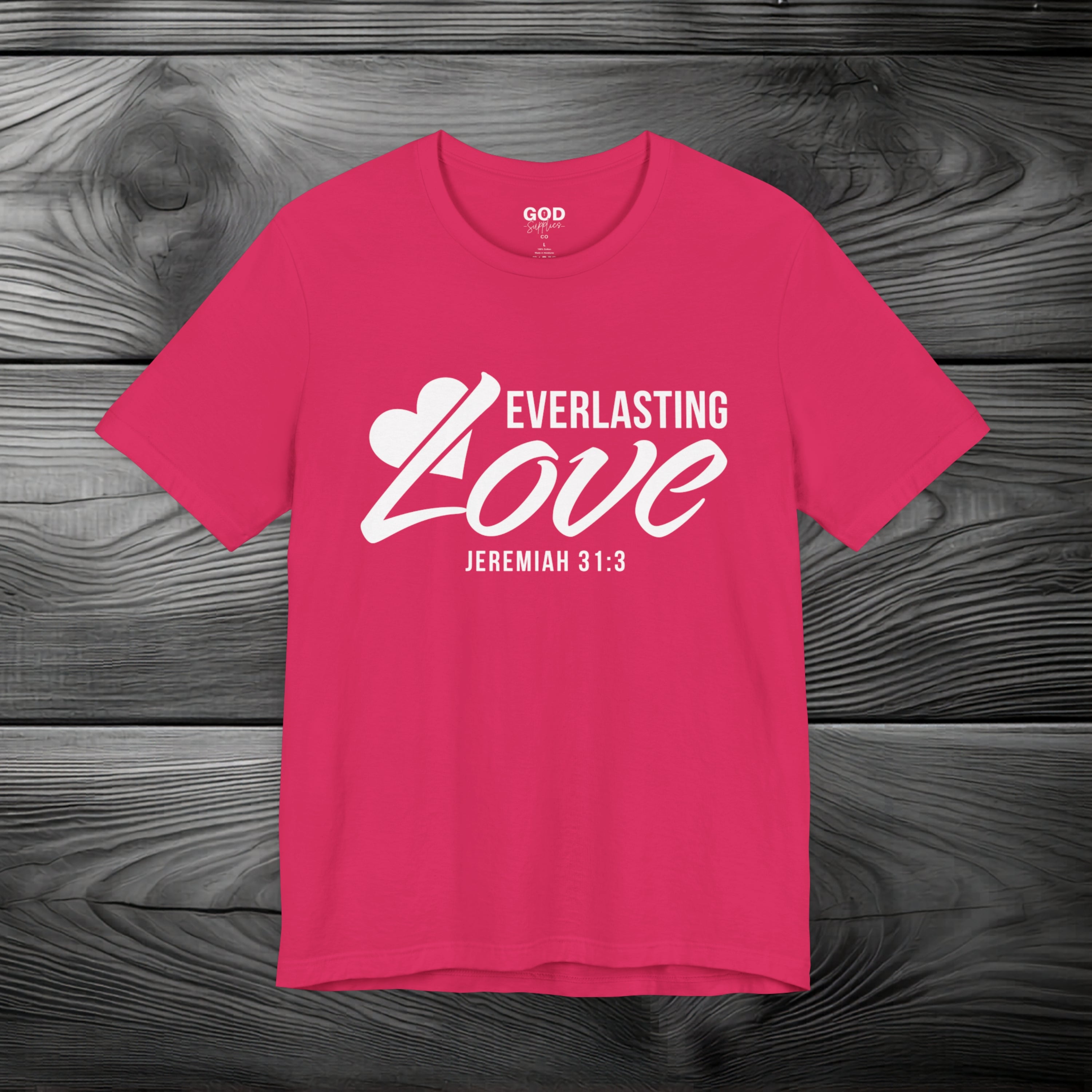 Everlasting Love Unisex Jersey Short Sleeve Tee