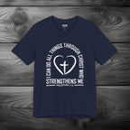 I Can Do All Things Through Christ Unisex Jersey Short Sleeve Tee
