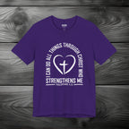 I Can Do All Things Through Christ Unisex Jersey Short Sleeve Tee