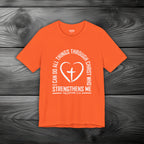I Can Do All Things Through Christ Unisex Jersey Short Sleeve Tee