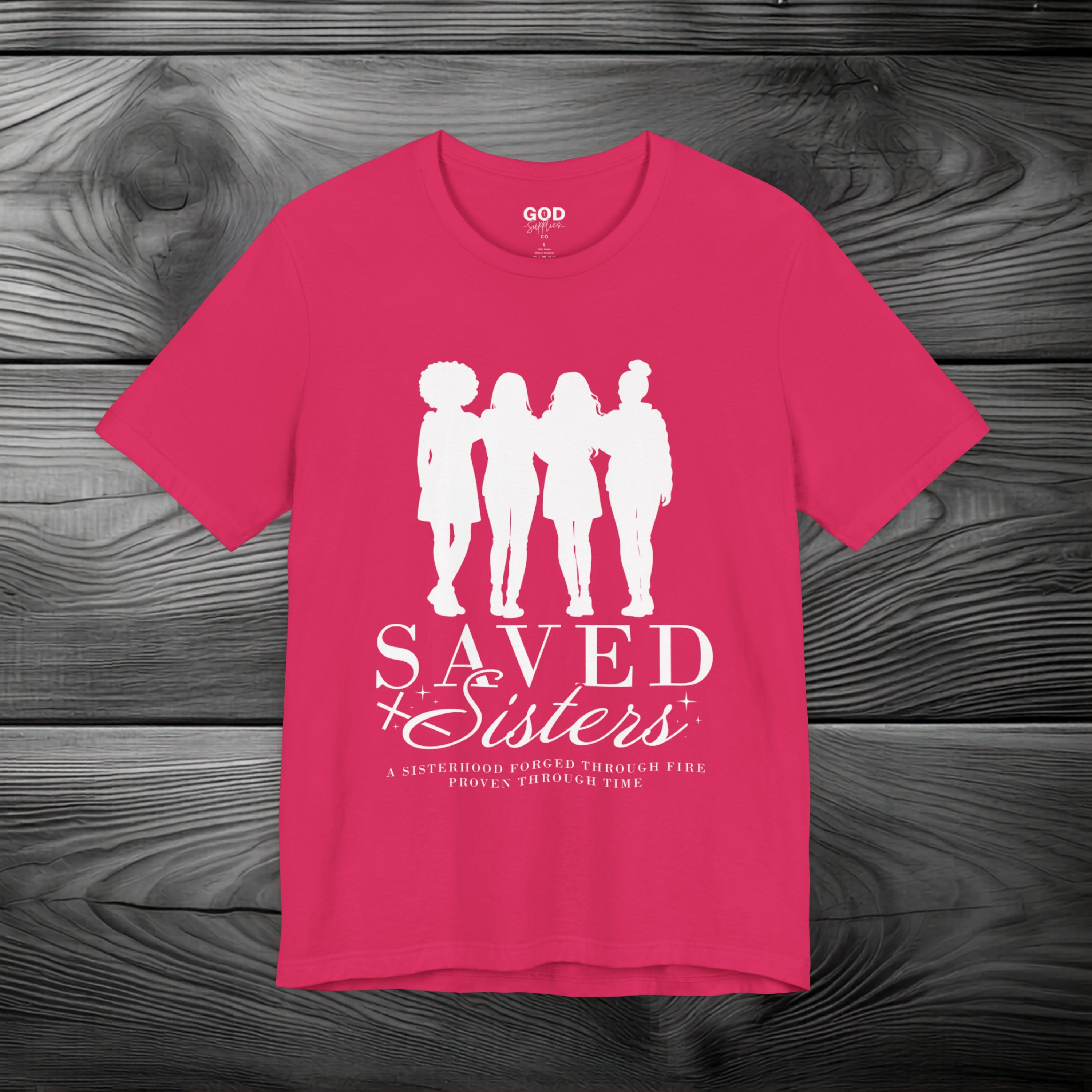 Saved Sisters Unisex Jersey Short Sleeve Tee