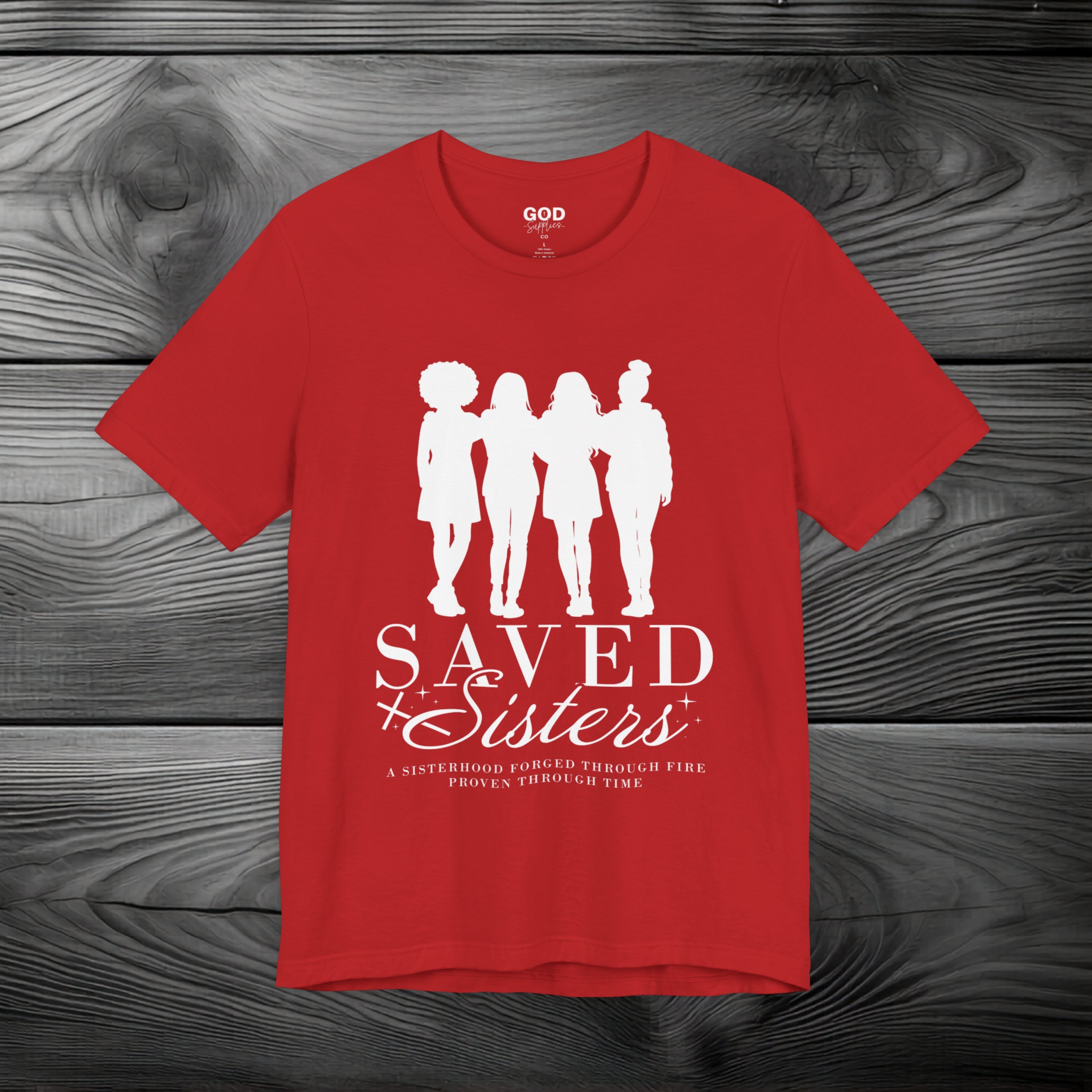 Saved Sisters Unisex Jersey Short Sleeve Tee