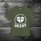 Seek & You Will Find GOD Unisex Jersey Short Sleeve Tee
