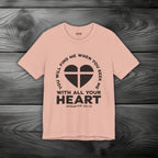 Seek & You Will Find GOD Unisex Jersey Short Sleeve Tee