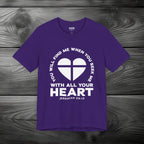 Seek & You Will Find GOD Unisex Jersey Short Sleeve Tee