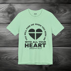 Seek & You Will Find GOD Unisex Jersey Short Sleeve Tee