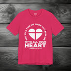 Seek & You Will Find GOD Unisex Jersey Short Sleeve Tee