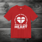 Seek & You Will Find GOD Unisex Jersey Short Sleeve Tee