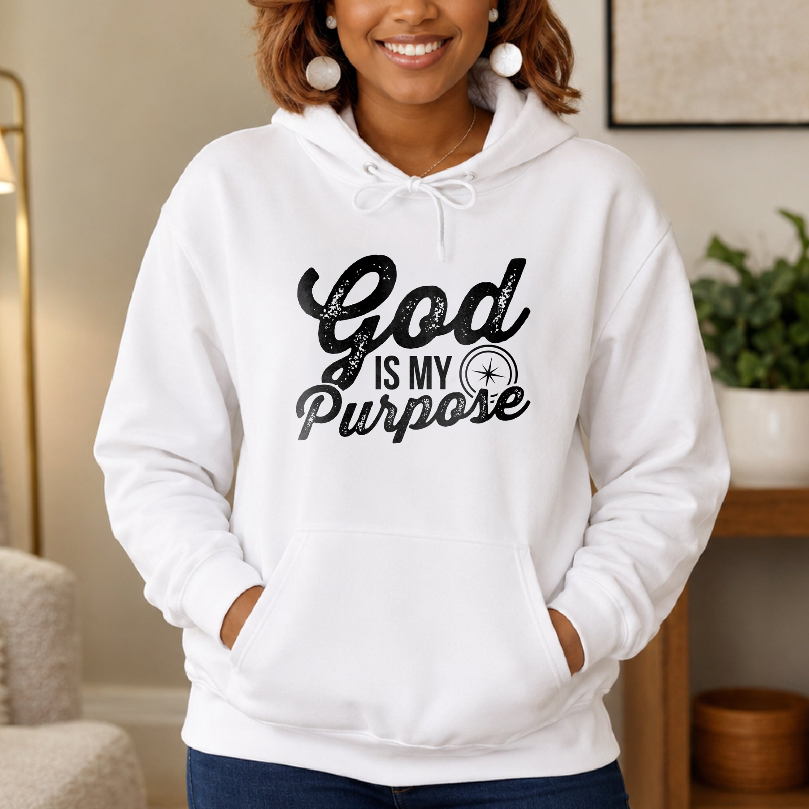 God is My Purpose Pullover Hoodie