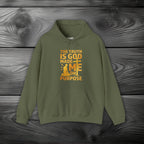 The Truth Is God Made Me On Purpose Pullover Hoodie