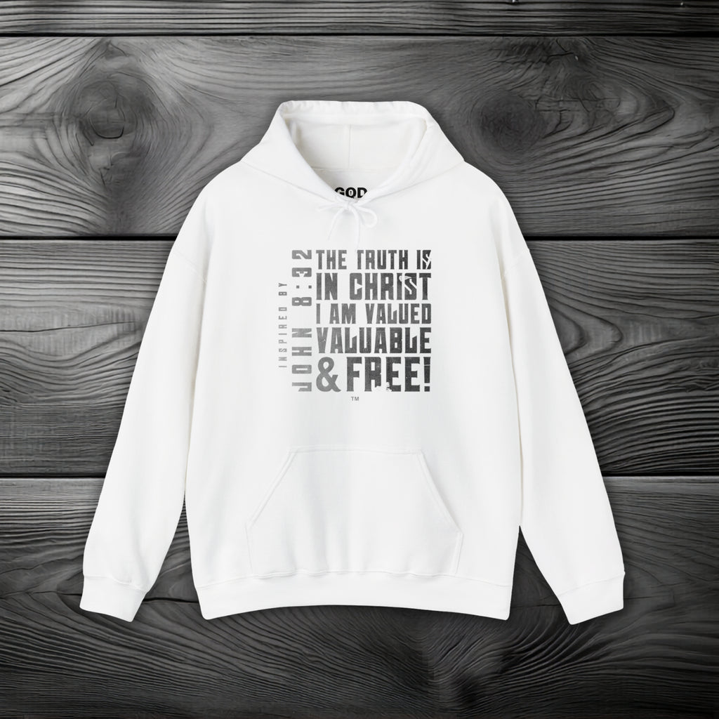The Truth is in Christ I Am Valued Pullover Hoodie