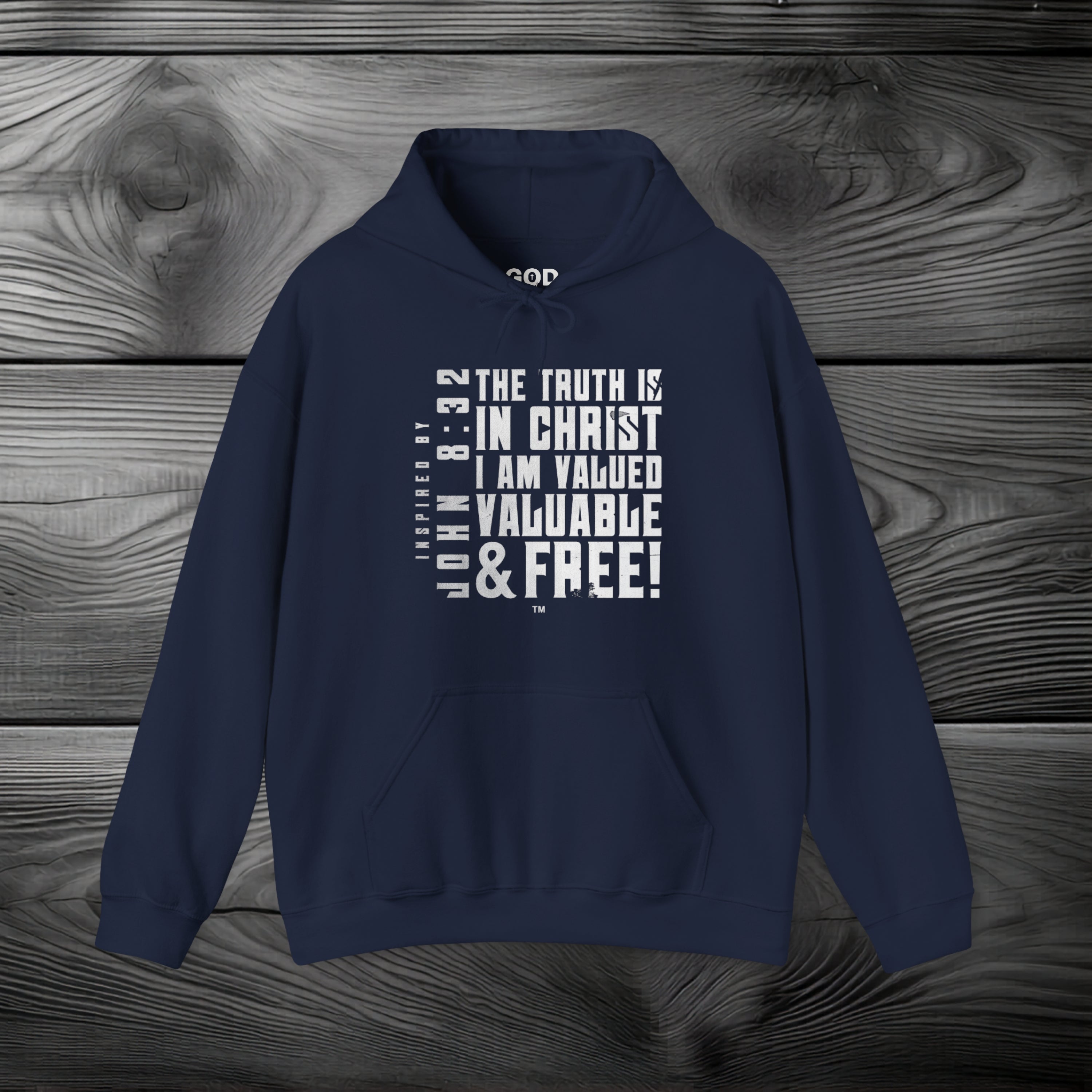 The Truth is in Christ I Am Valued Pullover Hoodie