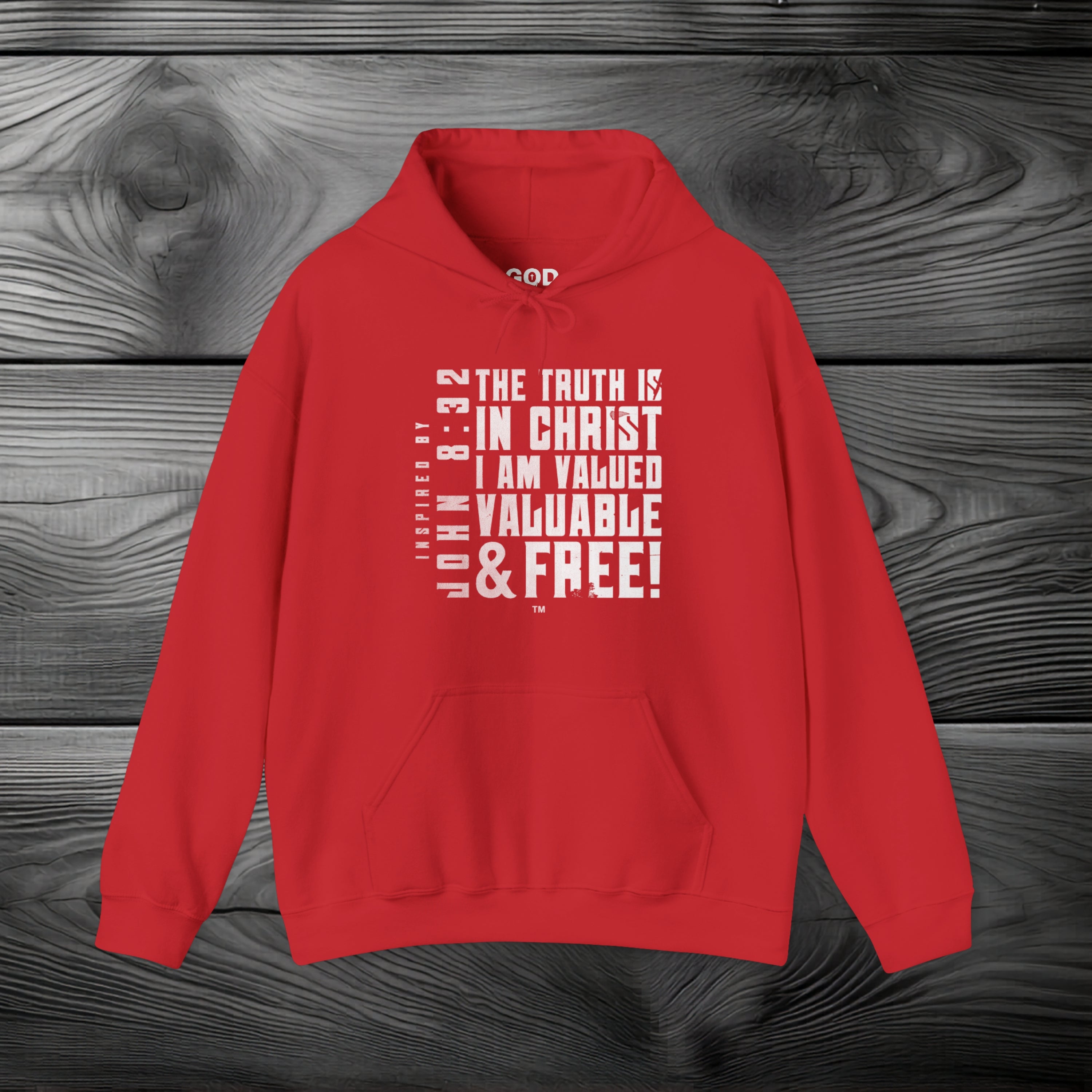 The Truth is in Christ I Am Valued Pullover Hoodie