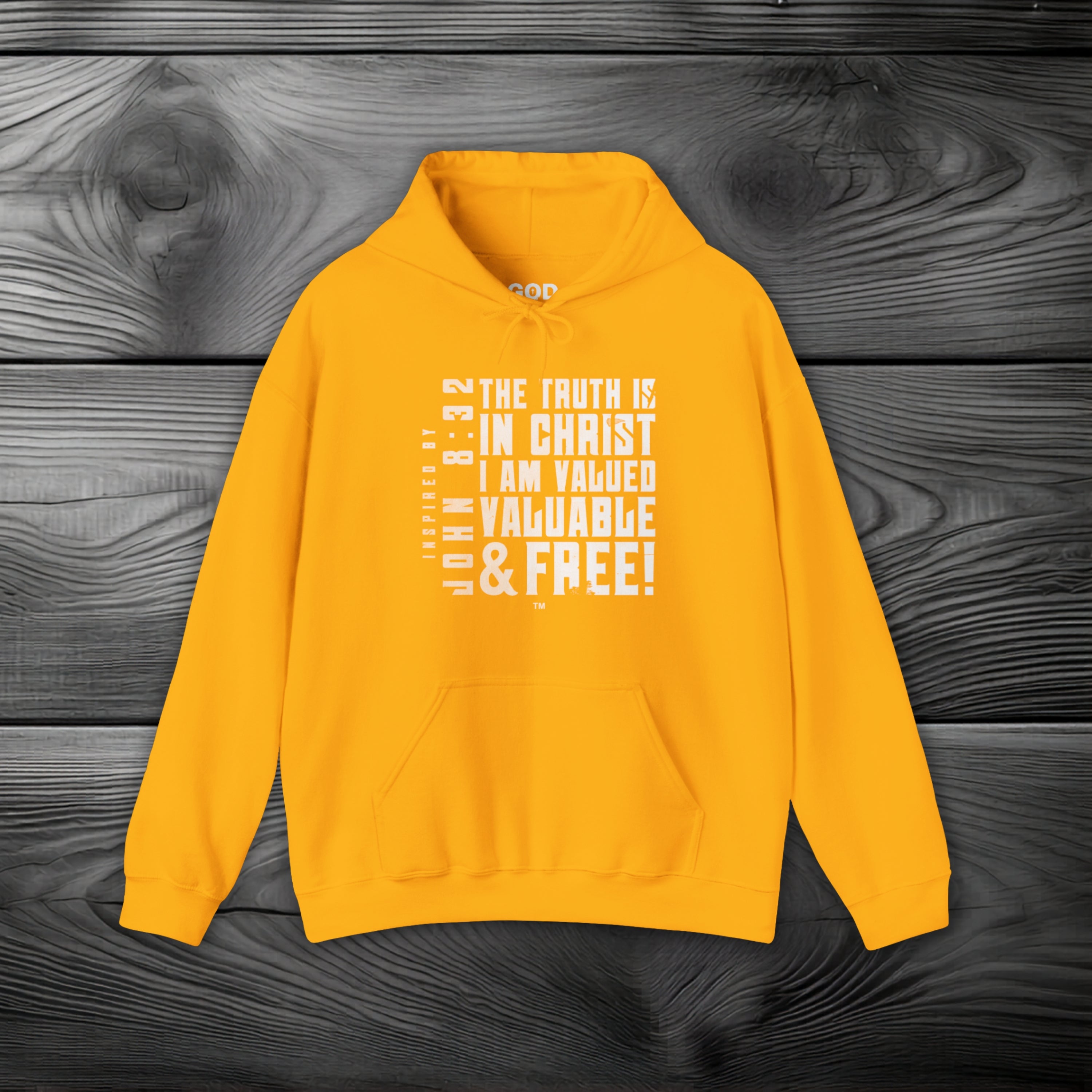 The Truth is in Christ I Am Valued Pullover Hoodie
