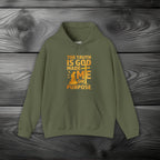 The Truth Is God Made Me On Purpose Pullover Hoodie