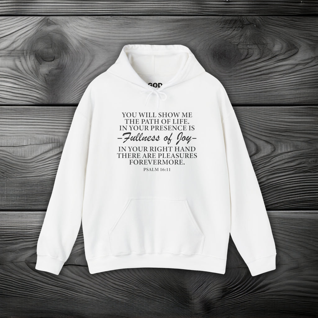 Joy In GOD's Presence Pullover Hoodie